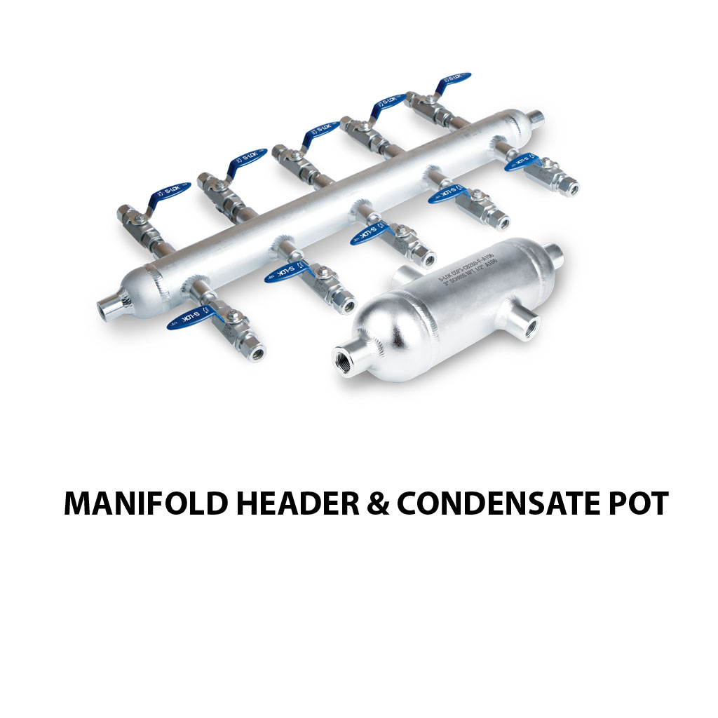 MANIFOLD HEADER & CONDENSATE POT
